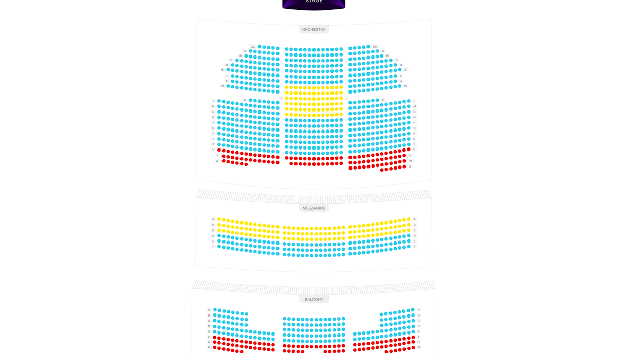 Richard Rodgers Theatre Seating Chart New York